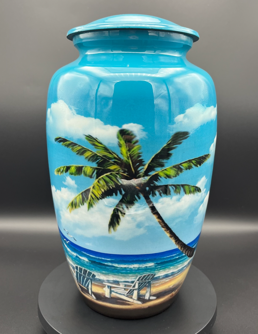 Tropical Cremation Urn