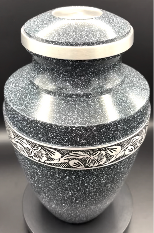 Grey Cremation Urn