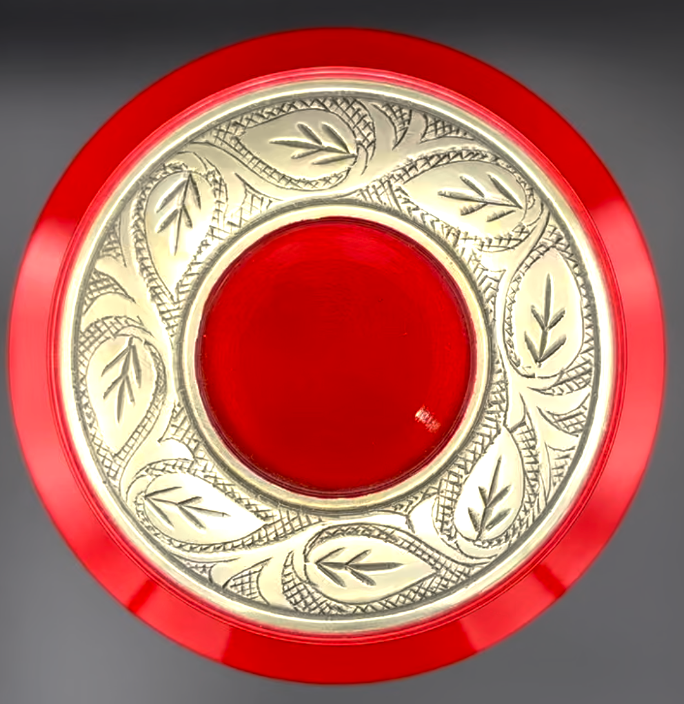 Pearly Red Cremation Urn